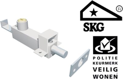 SecuMax Universeel Oplegslot 806 - Zilver