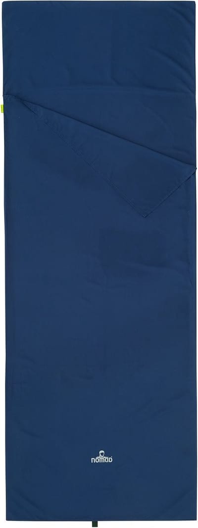NOMAD® Lakenzak Dekenmodel | Geïntegreerde kussensloop | 220 x 80 cm | Dry-Touch Polyester Zomer / Reis slaapzak | Reislaken | Compact & Lichtgewicht