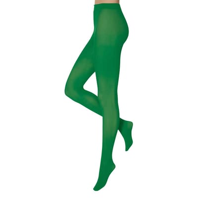 Apollo - Feest Legging - Joly Groen - 60 Denier - Maat S/M - Neon Legging - Leggings - Legging carnaval - Carnavalskleding