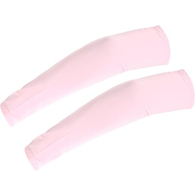 Manchons de Bras Rafraîchissants d'Été avec Protection UV Longs Protection Solaire Manchon de Bras de Cyclisme Protecteur Rose rose