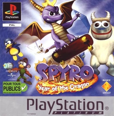 Spyro - Year Of The Dragon (PS1)