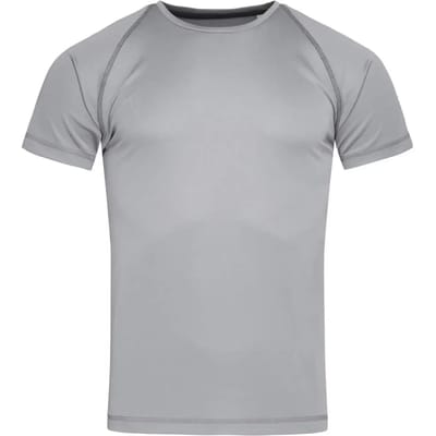Stedman Active 140 Team Raglan T-Shirt S8030 - Silver Grey - S