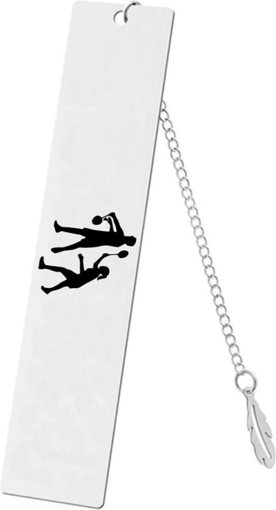Akyol - badminton boekenlegger - Badminton - sporters - inclusief kaart - sport cadeau - sporten - leuk kado voor je sporter om te geven