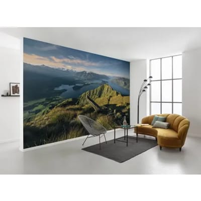 Fotobehang Green Ridges - Meerkleurig - 2,80m X 450cm