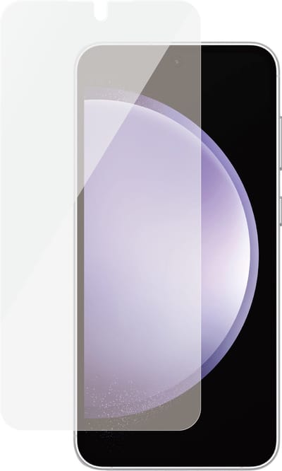 PanzerGlass Screenprotector geschikt voor Samsung Galaxy S23 FE Glazen | PanzerGlass SAFE Screenprotector - Case Friendly