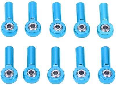 Allecto - Kogelgewricht - Reserveonderdelen - Duurzaam en robuust - Blauw - Slijtvast - Geschikt voor RC auto - 3mm kogelgewricht