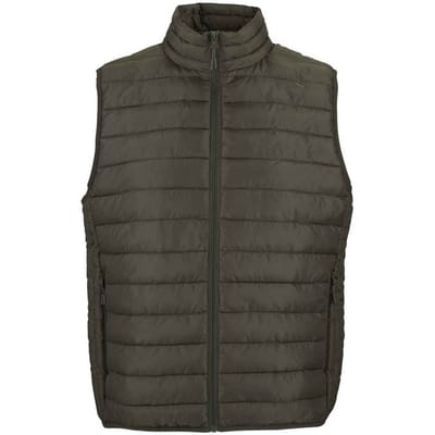 SOLS Heren Stream Body Warmer (Leger)