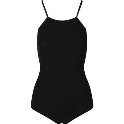 Urban Classics Geribde body Lichaam zwart XS Polyamide -