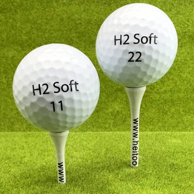 H2Soft - golballen wit - 25 stuks