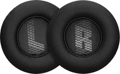 kwmobile 2x oorkussens geschikt voor JBL LIVE 460NC / LIVE400BT - Earpads voor koptelefoon in zwart