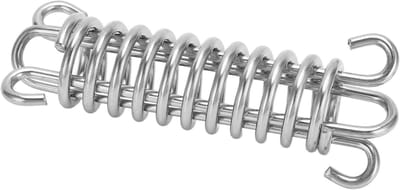 Landvast Veer - Schokdemper Veer - Boot Afmeren - Roestvrij Staal - 113 mm - Zilver