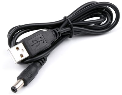 Jumalu USB naar DC 3.5×1.35 mm Kabel – 94 cm – 5V USB A naar DC Voedingskabel – Adapter voor Camera, Router, LED & Elektronica