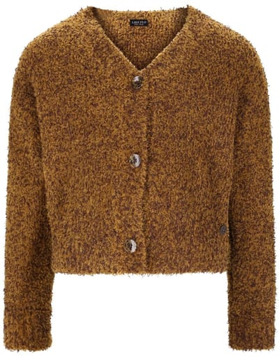 Like Flo winter vest meisjes - geel - Deau - furry