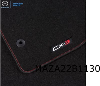 Mazda CX-3 Mattenset 'luxe rood' (4x) Origineel! DD2HV0320
