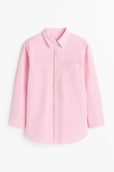 Touché Privé - Gestreepte blouse - Roze - Dames