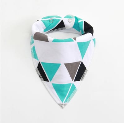 Slab | Slabbetjes | Slabber | Bandana | Driehoek | Groen | Grijs | Wit | Zwart | Baby | Babykamer | Kraamkado | Uitzetlijst baby | Heble |