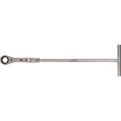 KS Tools 500.7343 Gloeikaarsen-T-handgreep-ringratel, 14 mm