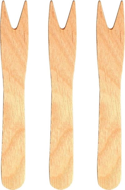 Frietvorkje Hout - 50 stuks