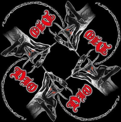 Dio - Holy Diver/Murray Bandana - Zwart