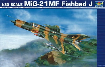 Trumpeter 02218 MiG-21 MF Bouwpakket Schaal 1:32