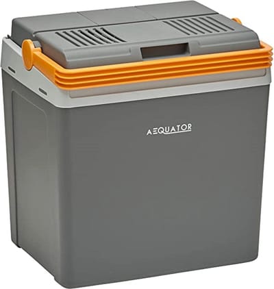Draagbare Koelbox - Thermo-elektrisch - Dranken Koelen - Koel en Warm - 24 Liter - Grijs