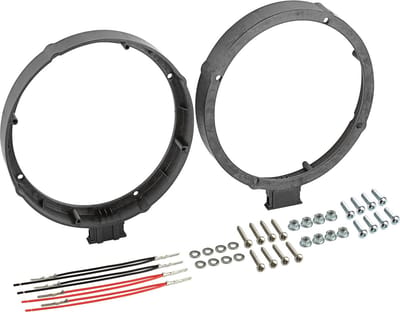 Speaker Ringen Ø 165mm Div.modellen Seat-Skoda-Volkswagen-Mitsubishi Met ingebouwde speakerconnector