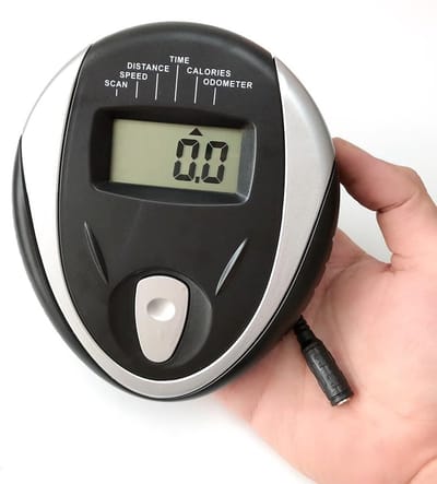 Hometrainer Monitor - Fitness Tracker - Training Bijhouden - Veelzijdige Compatibiliteit - 17 x 13 x 5 cm - Zwart
