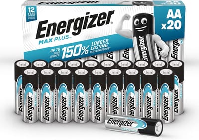 Alkaline Batterijen - AA Mignon Batterijen - Apparaten Voeden - 12 Jaar Houdbaarheid - 20 Stuks - Zilver