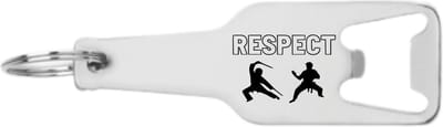 Akyol - respect flesopener - Vechtsporten - familie vrienden sporters - cadeau - 105 x 25mm