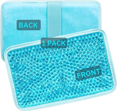 Herbruikbare Gel Beads Ice Pack - Hot & Cold Comprimeren voor Pijnverlichting van Knie, Schouder, Rug en Meer