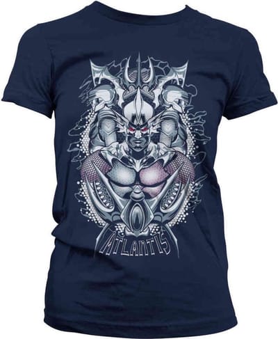 DC Comics Aquaman Dames Tshirt -S- Atlantis Blauw
