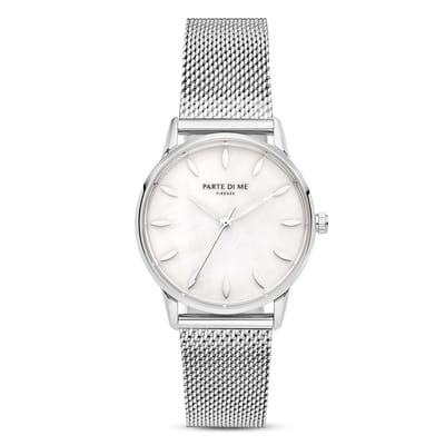 Parte Di Me Orologio rond dames horloge zilverkleurig PDM09049