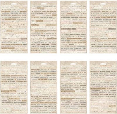 Tim Holtz Idea-ology Clipping Stickers Book (TH94030)