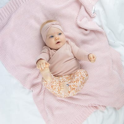 Overslagshirtje - Crepe roze - maat 44
