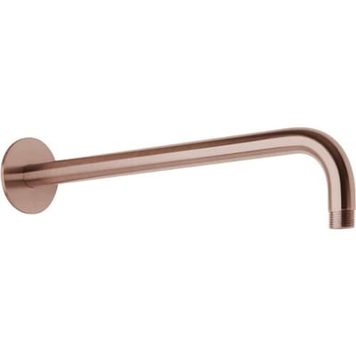 Herzbach DESIGN iX PVD wall bracket seven round for rain shower 45 cm 21.960450.1.39