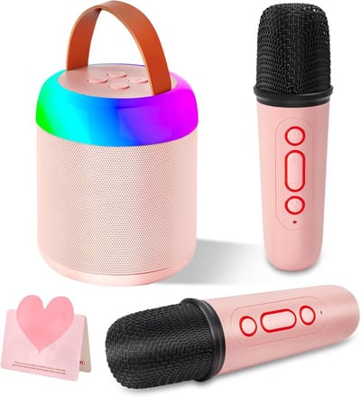 Draadloze Karaoke Microfoon voor Kinderen – Speelgoed & Muziekmicrofoon