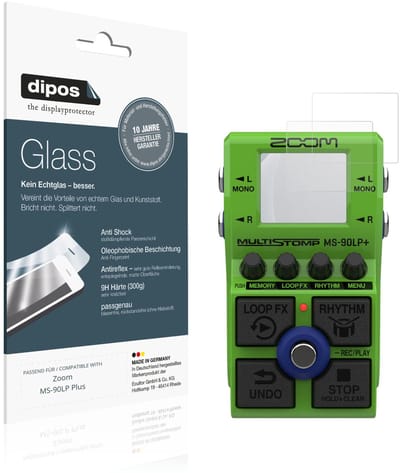 dipos – 2x Matte Pantserfolie geschikt voor Zoom MS-90LP Plus | 9H Screenprotector