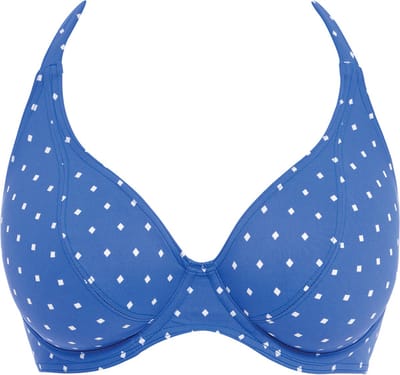Freya Jewel Cove Halter Bikinitop Azure Maat 65F