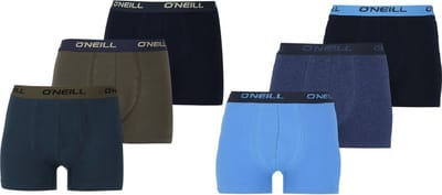 O'Neill - Heren Boxershorts Katoen - 6-pack - Multicolor - maat XL