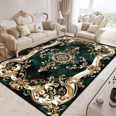 Groot Formaat Luxe Prachtig Tapijt Woonkamer Decoratie Salontafelgebied Antislip Vloermat Slaapkamer Garderobe Ingangskleden 60*90cm