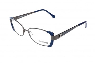 Roberto Cavalli RC0823 Shiny blue 54/15/140 WOMAN Brilmonturen