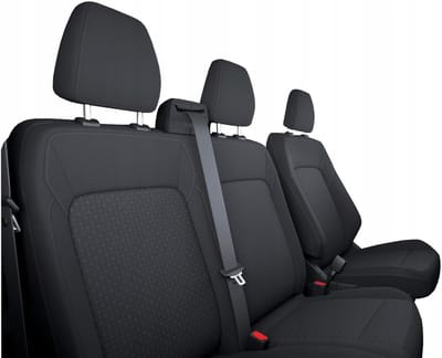Comfort Line Ford Transit Custom vanaf 2024 - Autostoelhoezen - 3-zits - Zonder Tafel/Armsteun - Jacquard T06