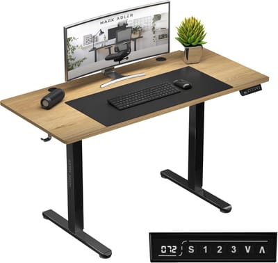 Mark Adler Leader 7.0 Bureau - Ergonomisch Computerbureau - Home Office - Zwart