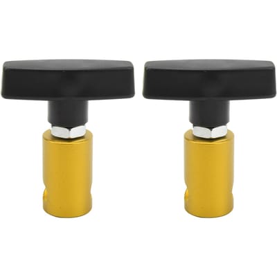2 stuks Motorkap Lift Steun Klem Auto Kofferbak Strut Houder Bevestigingsgereedschap voor Hatchbacks en Kofferbak Yellow geel