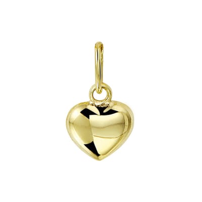 Hanger Hart 14K Geelgoud
