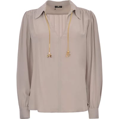 Elisabetta Franchi  Blouses Grijs Cat3041e2