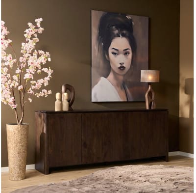 StarFurn Dressoir Dallas Bruin Mangohout 210cm