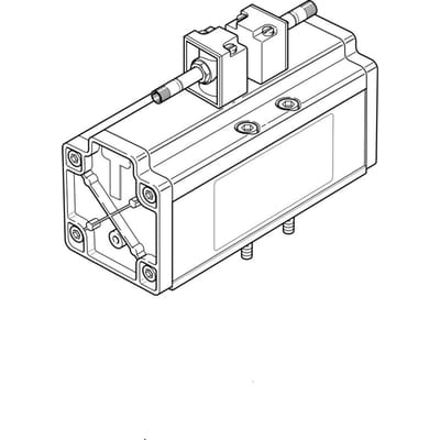 Festo 5/2 Bistabiel Lucht Magneetventiel Bouwgrootte 4 ISO 5599-1 6000l/min - 14545