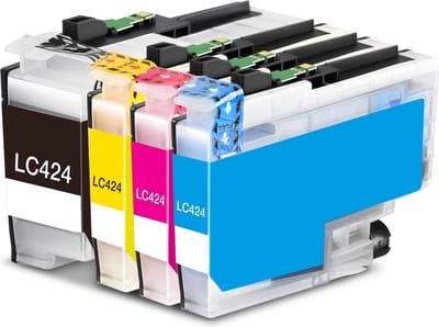 Huismerk geschikt voor Brother LC-424 XL inktcartridges - Geschikt voor DCP-J1200W