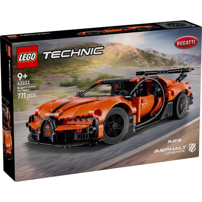 LEGO Technic LEGO® TECHNIC 42222 Bugatti Chiron PUR Sport Hypercar (42222)